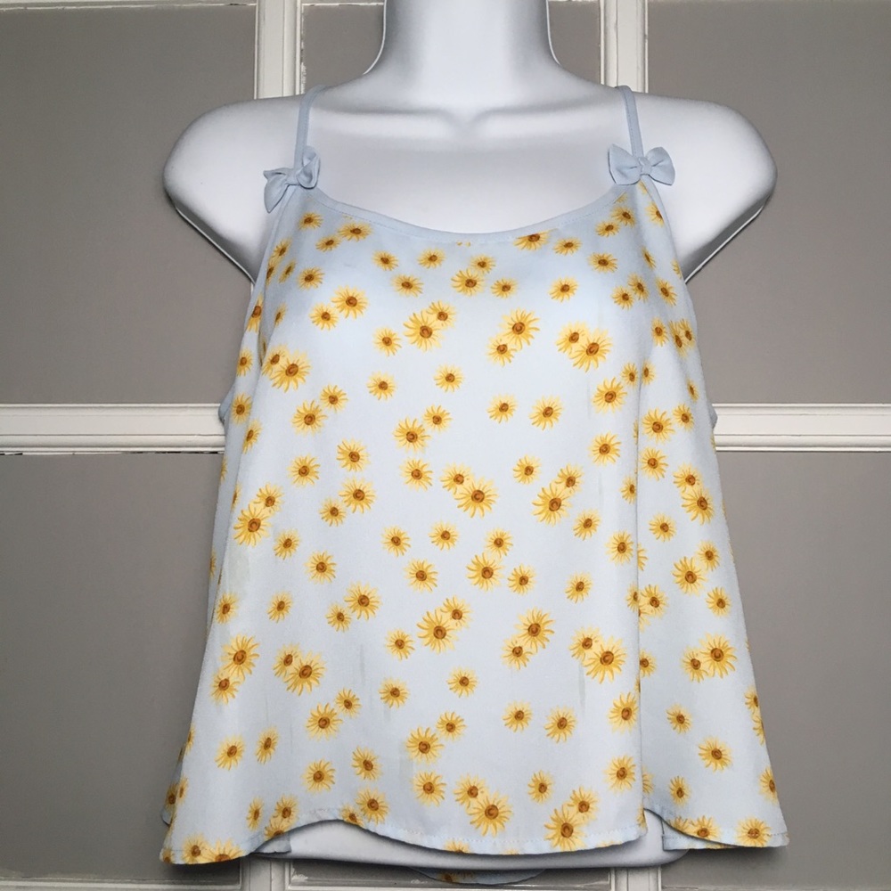 ANTHROPOLOGIE E & M TANK TOP FLORAL 💐